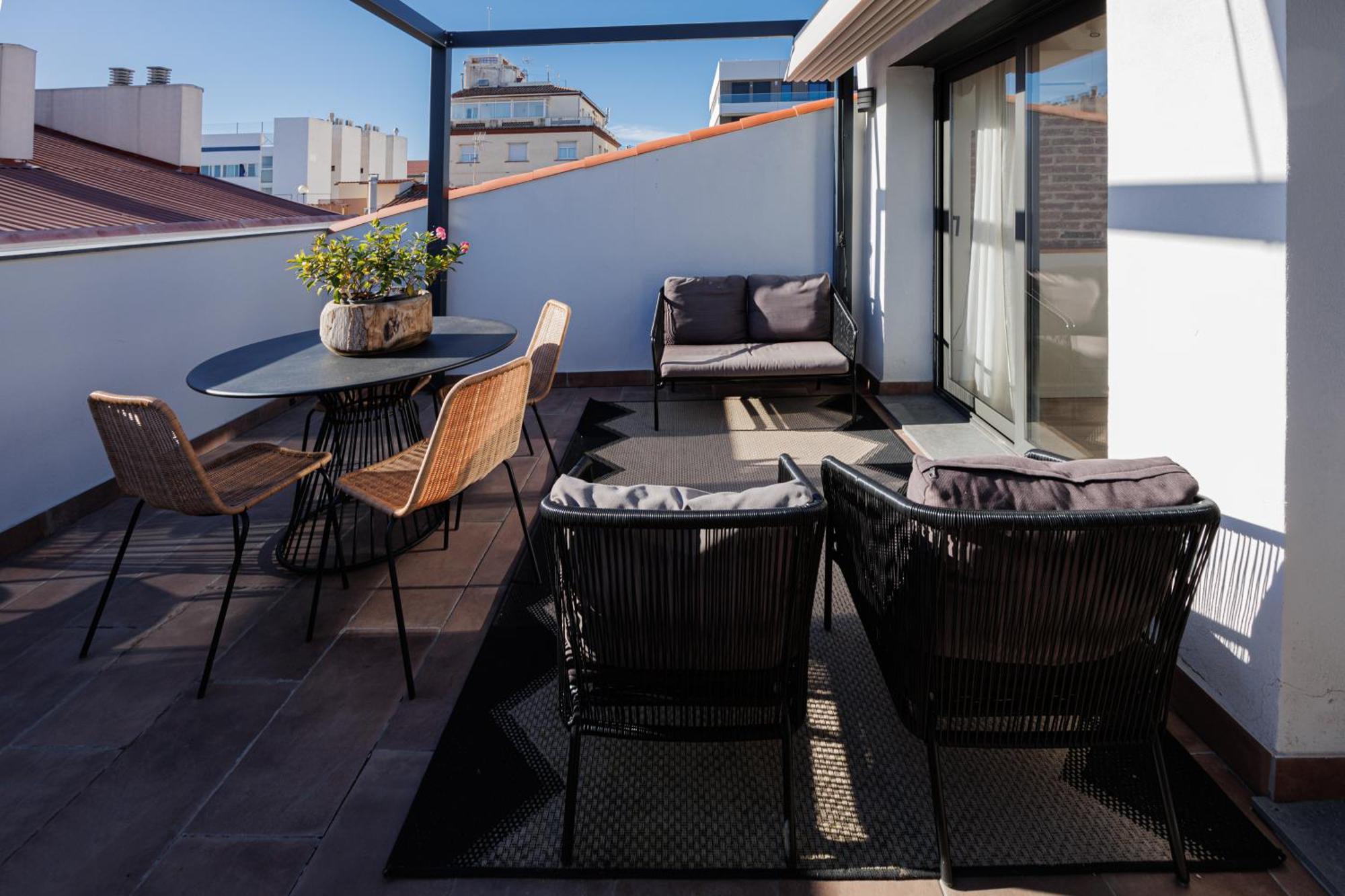 Atico Duplex Playa Area Barcelona Con Spa Exterior Монтгат Екстериор снимка